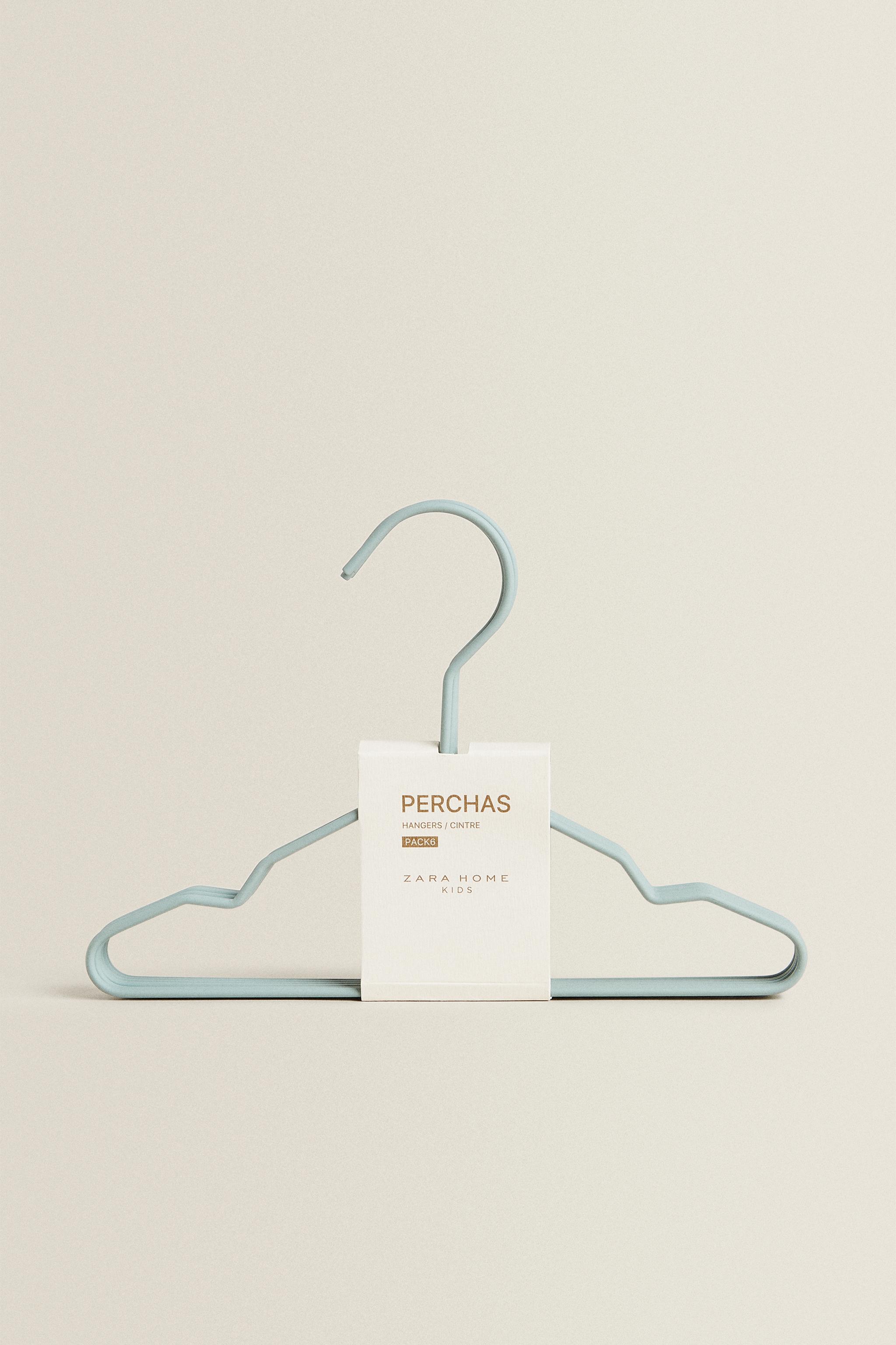 PACK OF RUBBERIZED BABY HANGERS (PACK 6)